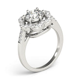Engagement Rings Halo Round - TN83578